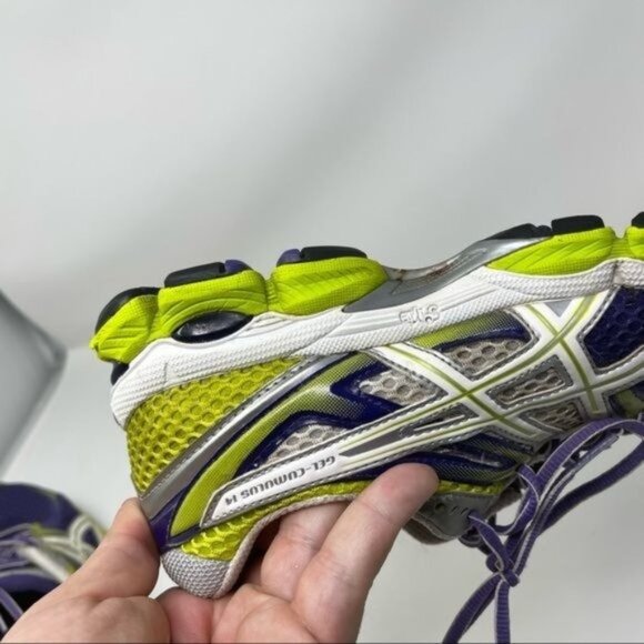 Asics Womens Gel Cumulus 14 T296N  Running Shoes Sneakers Size 9 - Picture 14 of 16